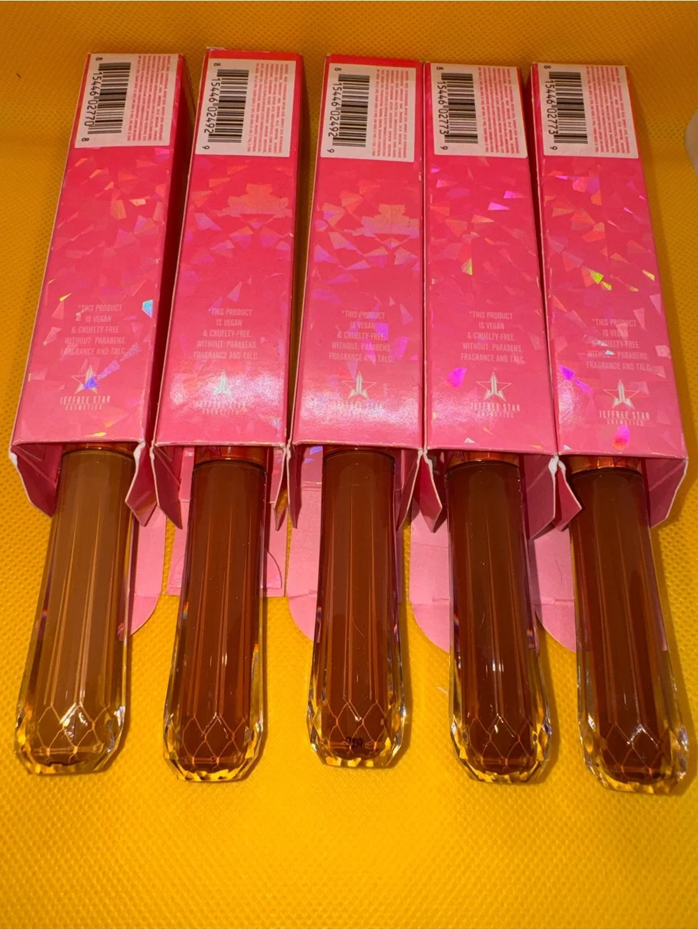 Jeffree Star Cosmetics Magic Star Liquid Concealers.